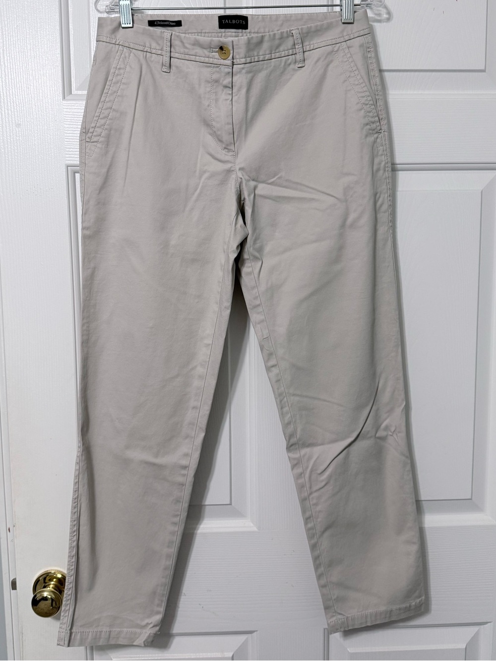 Talbots Relaxed Chino Pants Size 4